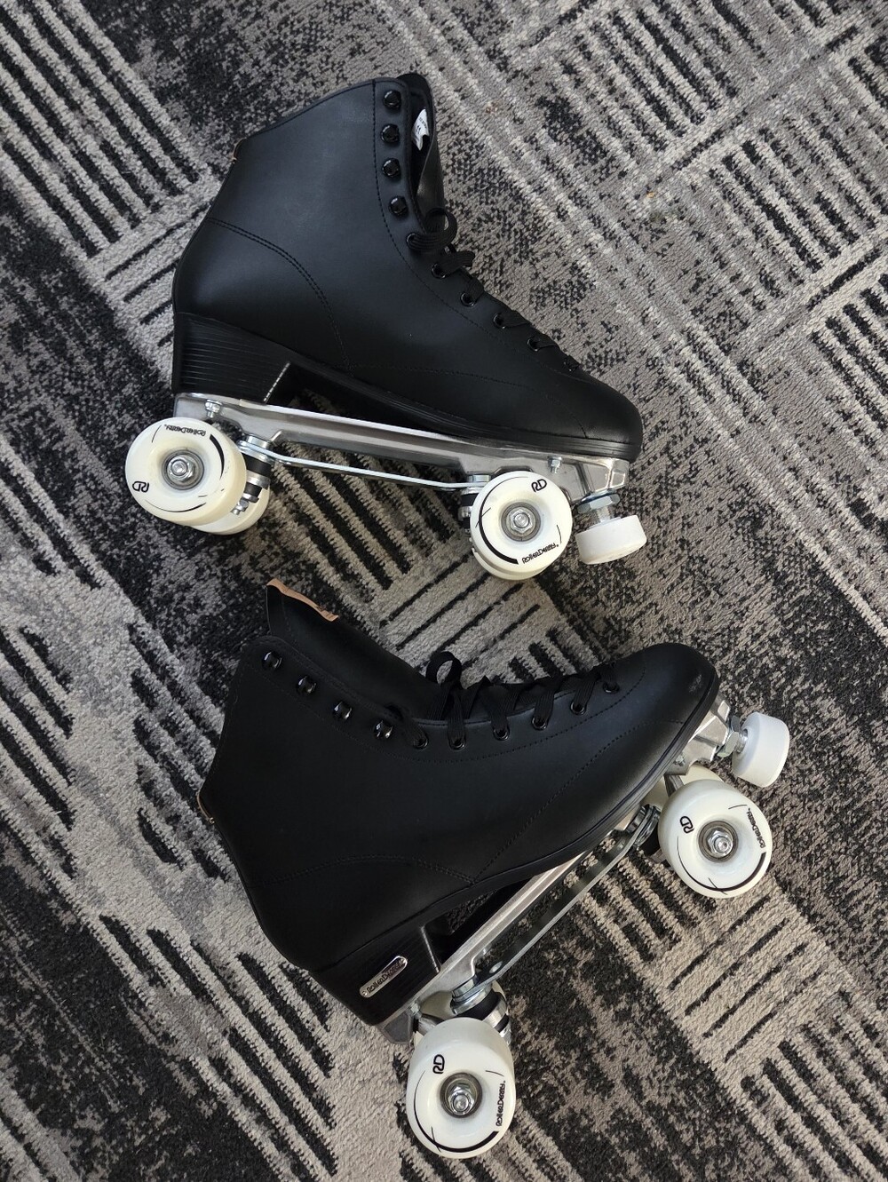 Men's Black Roller Derby Skates Size 11